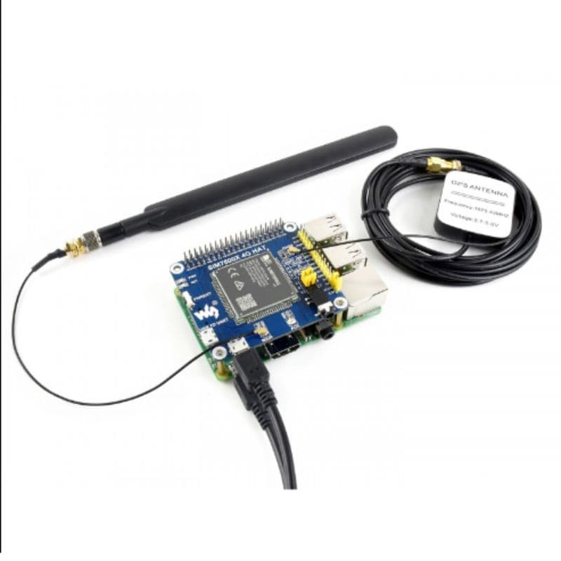 Waveshare SIM7600G-H 4G HAT For Raspberry Pi, LTE Cat-4 4G / 3G / 2G Support - View 2