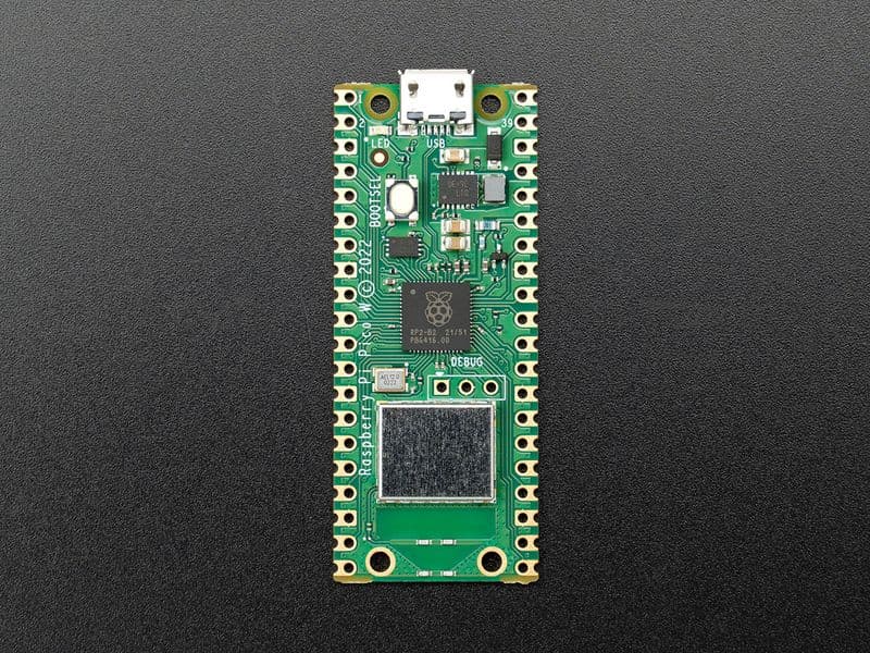 Raspberry Pi Pico W and Pico WH - View 1